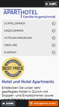 Mobile Screenshot of aparthotel.ch
